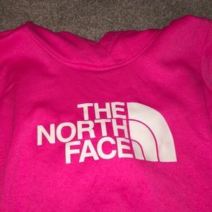 Bright Pink The North Face Hoodie